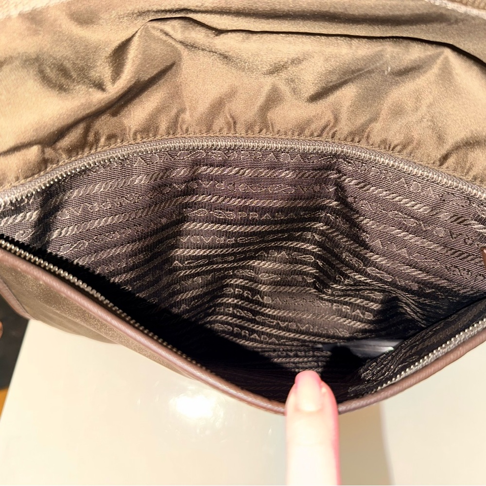 PRADA Tessuto Nylon Messenger Bag - Double Buckle - Picture 4 of 14